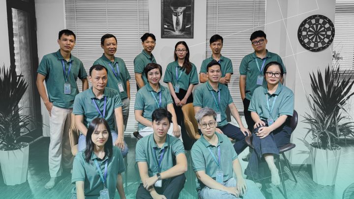Development team located in Vietnam
